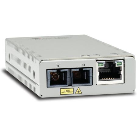 Allied Telesis AT-MMC200/SC-60 100Mbit/s 1310nm Multimode Zilver netwerk media converter