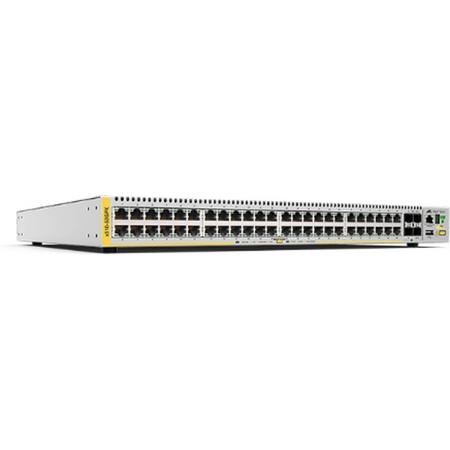 Allied Telesis x510-52GPX Beheerde netwerkswitch L3 Gigabit Ethernet (10/100/1000) Power over Ethernet (PoE) Grijs