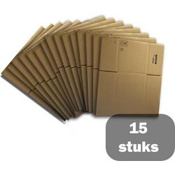 Kartonnen dozen [15 stuks] - 80 x 60 x 30