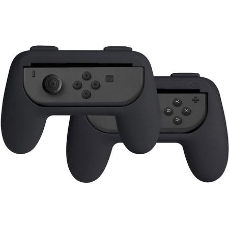 Nintendo Switch - Joy-Con beschermhoes - Joy-Con Houder - Zwart