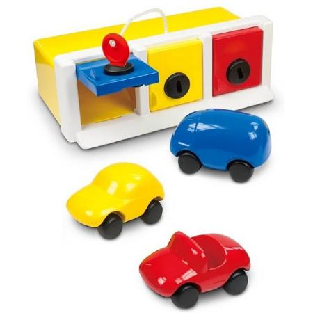 Ambi Toys - Garage - Incl. 3 autos