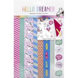   - Hello Dreamer WashiBook - 24 stuks