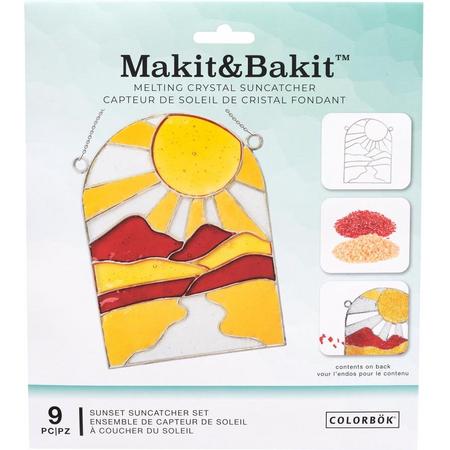 American Crafts - Make it & Bake it - Smelt Crystal - Sunset
