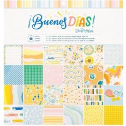 American Crafts - Paper pad - Buenos días - 30.5 x 30.5 cm - 40 sheets