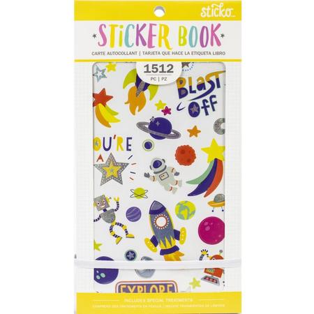 American Crafts - Sticko Stickerboek - Young & Fun - 1512stuks