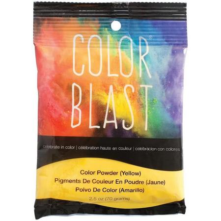 Color Blast Kleurpoeder geel Colorrun