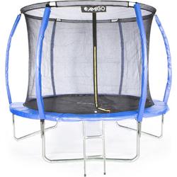AMIGO Trampoline Basic - Met Veiligheidsnet En Ladder - 305 cm - Blauw