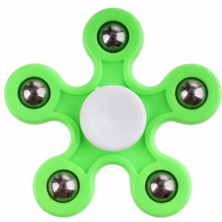 Amigo Fidget Spinner Groen 5 Poten