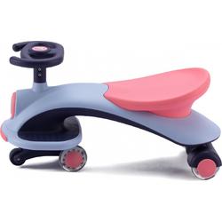   Shuttle Trike Loopwagen -   voor kinderen vanaf 3 jaar - Lichtblauw/Roze