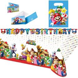 Super Mario Verjaardag Versiering Pakket small