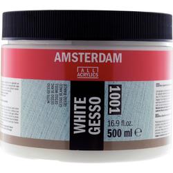 Amsterdam Wit Gesso 001 Pot 500 ml