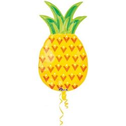 SuperShape Pineapple Foil Balloon P35 Packaged 43 x 78cm