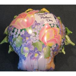 folieballon - moederdag , Happy Mothers Day - leeg