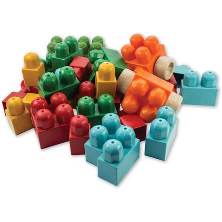 Anbac Toys - Bouwblokken 40 Stuks