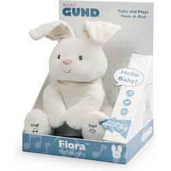 GUND - Flora het geanimeerde konijn - Interactieve knuffel
