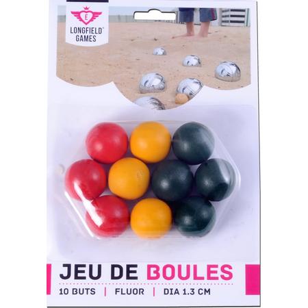 Longfield Games Jeu De Boule Hout Fluor - Buts