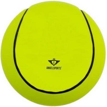 tennisbal zacht 12,5 cm geel