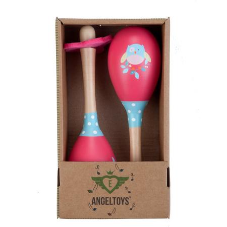 Angel Toys Sambaballen Uil - Roze