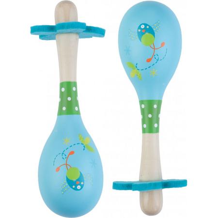 Angel Toys Sambaballen Vogel - Groen/Blauw