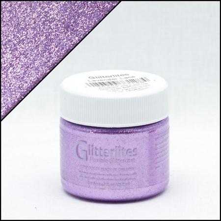 Angelus Glitterlites - Lila - 29,5 ml Glitter verf voor o.a. leer (Lavender Lace)