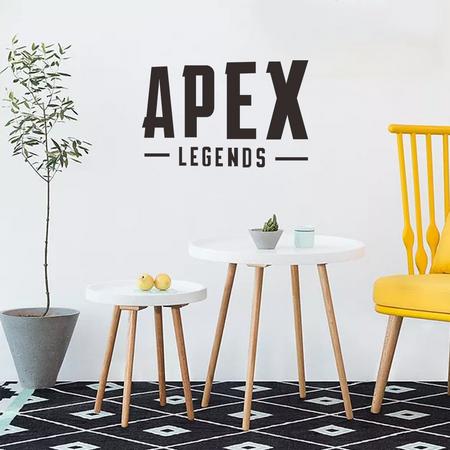 Apex Legends Muursticker - Logo met Tekst Zwart
