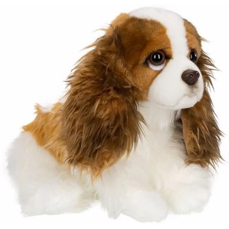 Anna Club pluche King Charles Spaniel hond knuffel 20 cm - knuffeldier