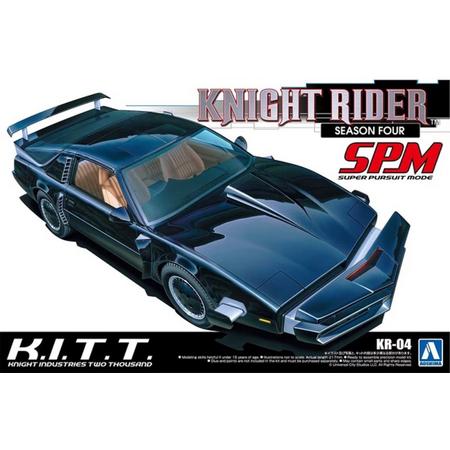 1:24 Aoshima 06378 Knight Rider Knight 2000 K.I.T.T. SPM - Season Four Plastic kit