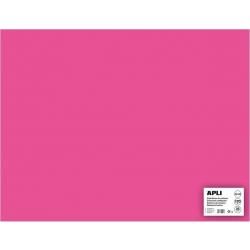 APLI  Fluor roze Karton 50 x 65 cm 170 g/m² - 25 vel