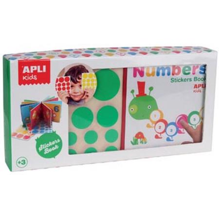 Apli Kids Mijn eerste boek met stickers thema cijfers
