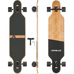 Apollo Twin Tip DT Glasvezel Longboard Black Bali Power Slide
