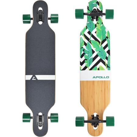 Apollo Twin Tip DT Longboard Flores - Bamboe