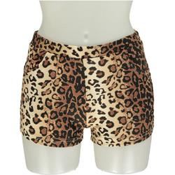 Dames hotpants met print - hotpants carnaval leopard design xxs/xs