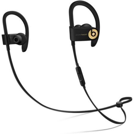 Apple Powerbeats3 mobiele hoofdtelefoon Stereofonisch oorhaak, In-ear Zwart, Goud Draadloos