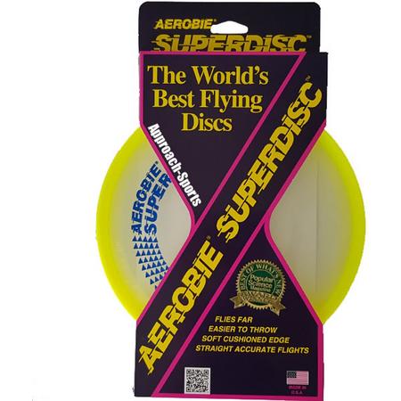 Funsports AEROBIE Superdisc Yellow frisbee