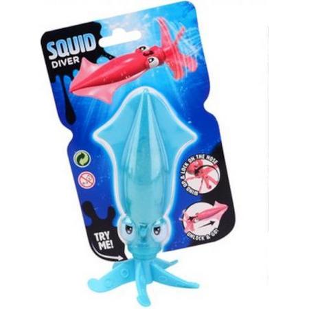 Aqua Fun Badspeelgoed Inktvis Torpedo Junior 18 Cm Blauw