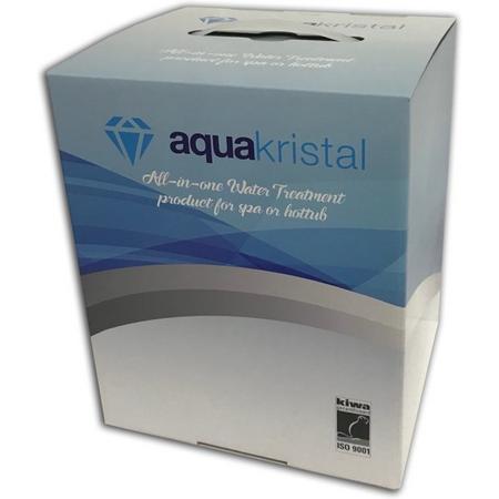 Aqua Kristal Spa en Hot Tub box inclusief. chloor