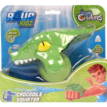 Aqua Kidz Waterpistool Krokodil 12 Cm Groen