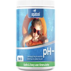 Aquatural pH- Min - Verlaagt pH waarde in zwembad en spa - 1 kg