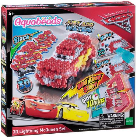 Aquabeads Cars 3 3D Lightning McQueen speelset