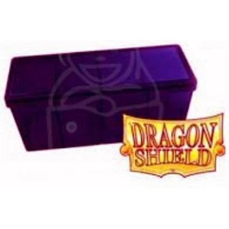 Dragon Shield Four-Compartment Storage Box - Purple