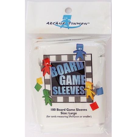 SLEEVES Board Game - Clear - Large (59x92mm) C60
