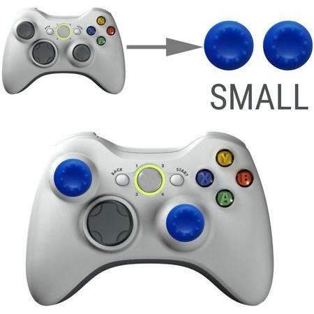 Thumb grips - Controller Thumbgrips - Joystick Cap - Thumbsticks - Thumb Grip Cap voor Playstation PS4 en Xbox - 2 stuks Klein 10 dots extra grip Blauw