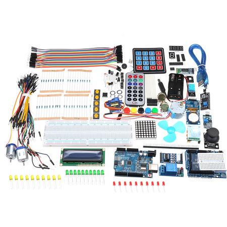 Uitgebreide Arduino Starter Kit V4 - Genuino Starters Set Met Uno R3 Board & Sensors & Uitgebreide Handleiding V4