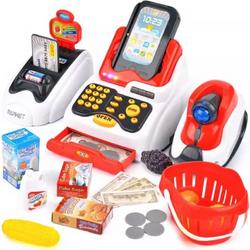 Ariko Supermarkt Speelset  - Speelgoed Kinderen - Winkeltje Speelgoed Kinderen - Speelgoed Kassa - Incl Batterijen