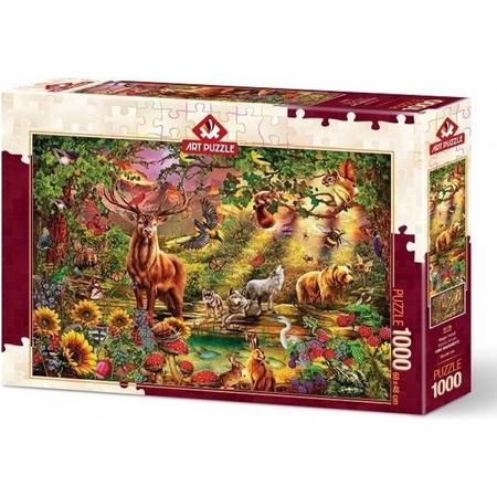 Magic Forest Puzzel 1000 Stukjes