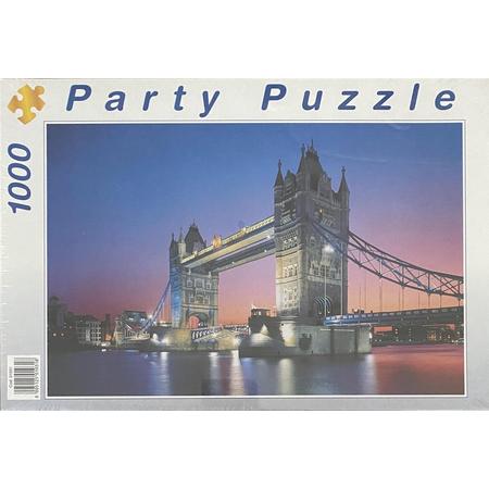 Party Puzzel Tower bridge 1000