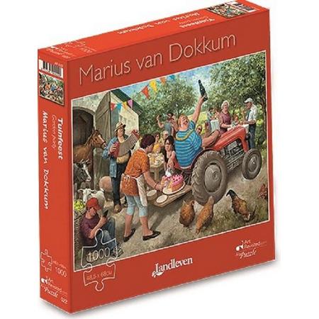 Puzzel - Tuinfeest - Marius van Dokkum (1.000 stukjes)
