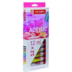 Acrylverf - Diverse Kleuren - Art creation - 12 tubes