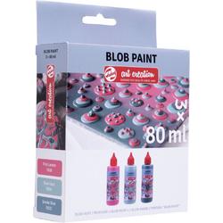Art Creations Blob Paint 3 x 80 ml Roze