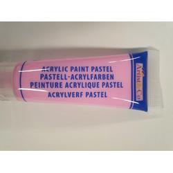 Acrylverf  pastelroze 75ml, artist&co kindercrea